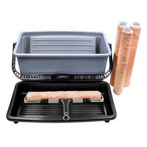Paint Rollers, Sleeves and Trays, Rollingdog The Molossus Paint Roller Set (7 Piece), Draper