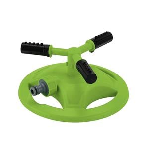 Garden Sprinklers, Draper 09689 Adjustable Revolving 3 Arm Sprinkler, Draper