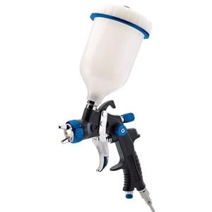 Spray Painting Equipment, Draper 09707 HVLP Air Spray Gun with Composite Body and Gravity Fed Hopper, 600ml, Draper