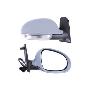 Wing Mirrors, Right Wing Mirror (Electric, Heated, Indicator, primed cover) for Volkswagen SHARAN, 2003 2010, 