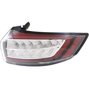Lights, Right Rear Lamp (Outer, On Quarter Panel, LED) for Ford Edge 2016 on, 
