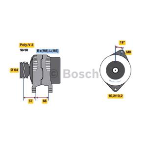 Alternators, Bosch Alternator   0986045981, Bosch