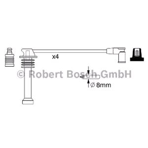 Ignition Leads, Bosch Ignition Leads   0986357271, Bosch