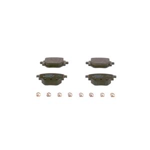 Brake Pads, Bosch Rear Brake Pads (Full set for Rear Axle)   0986424988, Bosch