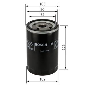 Oil Filters, Bosch Oil Filter (0986452062), Bosch