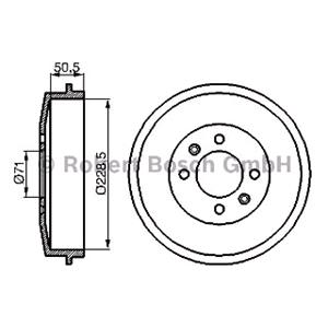 Brake Drums, Bosch Brake Drum, Bosch