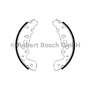 Brake Shoes, Bosch Brake Shoes (set), Bosch