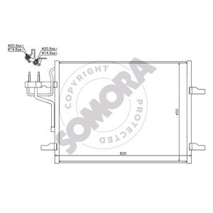 Air Conditioning Condensers, Air Conditioning Condenser 099060, 