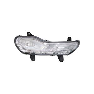 Lights, Right Front Fog / Indicator Lamp (With Position Light, Takes H10 / PY21W / W5W Bulbs, For Models With Halogen Headlamps) for Ford KUGA 2013 2016, 