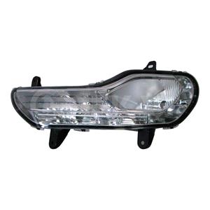 Lights, Left Front Fog / Indicator Lamp (Without Position Light, Takes H10 / PY21W Bulbs, For Models With Bi Xenon Headlamps) for Ford KUGA 2013 2016, 