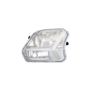 Lights, Right Front Fog Lamp / Indicator (In Bumper, Takes H11 / WY21W Bulbs) for Ford KUGA 2016 2020, 