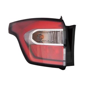 Lights, Left Rear Lamp (Outer, On Quartet Panel, LED / Halogen, Supplied With Bulbholder, Original Equipment) for Ford KUGA 2016 to 2019, 
