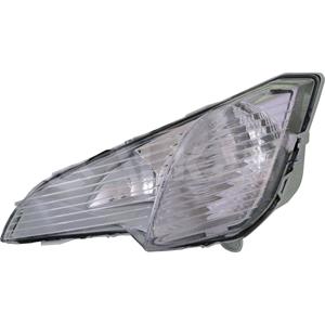 Lights, Left Front Fog Lamp (With Indicator, Takes H8 / WY21W Bulbs) for Ford ECOSPORT II 2017 on, 