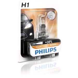 Bulbs   by Vehicle Model, H1 Headlight Dipped Beam Bulb for Fiat Idea Hatch 2004 Onwards, Philips