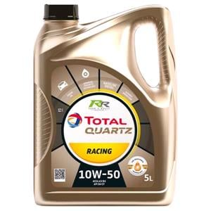 Engine Oils and Lubricants, TOTAL Quartz Racing 10w50 Fully Synthetic Engine Oil - 5 Litre, Total