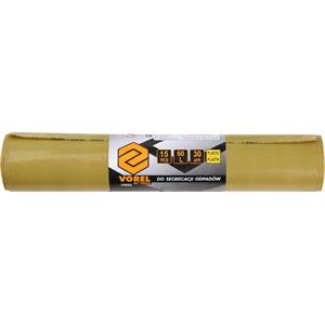 Hardware, WASTE BAGS FOR PLASTIC 60L 15PCS, VOREL