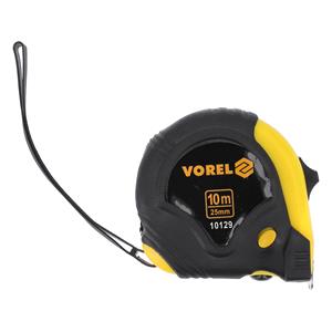 Hardware, MEASURING TAPE RED BLACK 10Mx25MM, VOREL