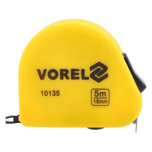 Hardware, MEASURING TAPE YELLOW SOFT 5Mx16MM, VOREL