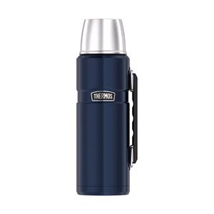Flasks, Thermos 1.2L Stainless Steel King Flask   Blue, Thermos