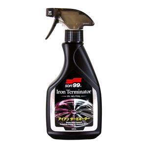Soft99, Soft99 Iron Terminator Colour Changing Wheel Cleaner   500ml, Soft99