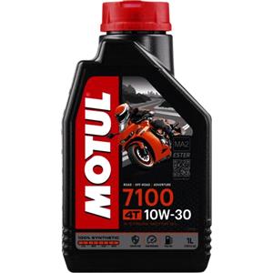 Engine Oils and Lubricants, MOTUL Engine Oil 7100 10W 30 4T   1 Litre, MOTUL