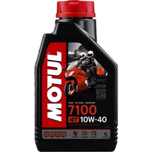 Motorbike Oils, MOTUL Motorbike Engine Oil 7100 10W 40 4T   1 Litre, MOTUL