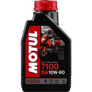 Motorbike Oils, MOTUL Motorbike Engine Oil 7100 10W 60 4T   1 Litre, MOTUL