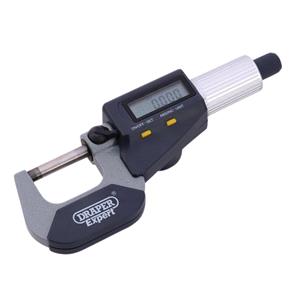 Micrometers Digital, Draper Expert 10958 Digital External Micrometer, 0 25mm, Draper