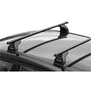 Complete set of steel roof bars, supplied with locks and keys