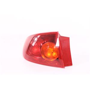 Lights, Left Rear Lamp (Outer, Red Bezel, Saloon Only) for Mazda 3 Saloon 2004   2007, 