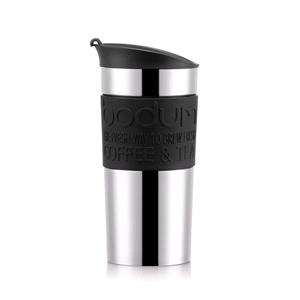 Reusable Mugs, Bodum Vacuum Travel Mug - 354ml - Black, Bodum