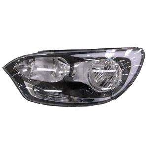 Lights, Left Headlamp (Halogen, Takes H7 / H1 Bulbs, With P1/5W Daytime Running Light, Supplied Without Motor) for Kia RIO III 2012 2015, 