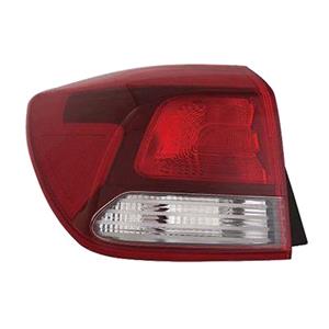 Lights, Left Rear Lamp (Outer, On Quarter Panel, Standard Bulb Type, Supplied Without Bulbholder) for Kia RIO IV 2017 on, 