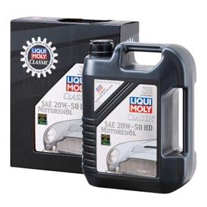Engine Oils, Liqui Moly 20W 50HD Classic Cars Engine Oil   5 Litres, Liqui Moly