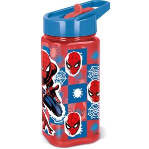 Kids Travel Accessories, Spiderman Square Water Bottle   510ml, Spiderman