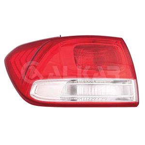 Lights, Left Rear Lamp (Outer, On Quarter Panel, Standard Bulb Type, Supplied Without Bulbholder) for Kia SORENTO III 2015 2017, 