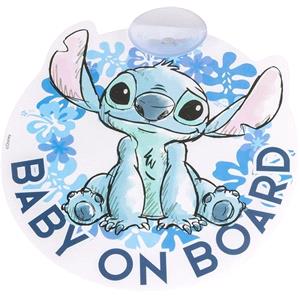 Kids Travel Accessories, Stitch Baby on Board Sign, Disney
