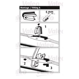 Wiper Blades By Size, 116116 WIPER BLADE 280mm   11, Valeo