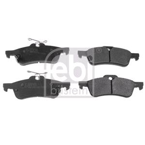 Brake Pads, Febi Bilstein Rear Brake Pads (Full set for Rear Axle), Febi Bilstein