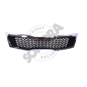 Grilles, KIA Optima 2012 2015 Grille, Black, With Chrome Frame, Standard Type, 