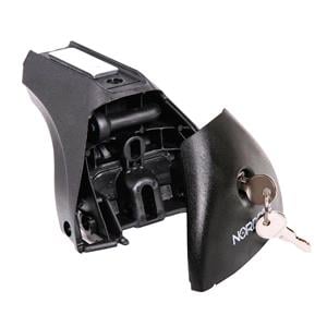 Complete set of Nordrive Silenzio roof bars, supplied with locks and keys