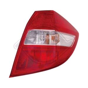 Lights, Right Rear Lamp (LED / Halogen, Supplied Without Bulbholder, Not For Hybrid Models) for Honda JAZZ 2011 2014, 