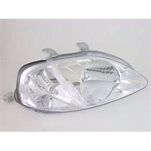Lights, Right Headlamp (With load level adjustment, Replaces Stanley Type, 3 Dr. & 4 Dr.) for Honda CIVIC VI 1999 2001, 