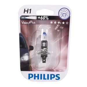 Bulbs   by Bulb Type, Philips VisionPlus 12V 55W H1 +60% Brighter Bulb   Single, Philips