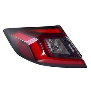 Lights, Left Rear Lamp (Outer, On Quarter Panel, LED / Halogen, Supplied Without Bulbholder) for Honda CIVIC XI Hatchback 2021 Onwards, 