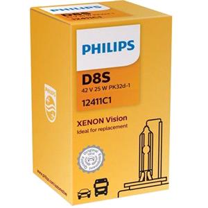 Bulbs   by Bulb Type, Philips Vision 42V D8S 25W PK32d 1 Xenon Bulb   Single, Philips