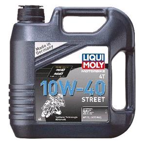 Motorbike Oils, Liqui Moly 10W 40 4T Motorbike Engine Oil   4 Litre, Liqui Moly