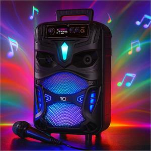 Gifts, Wireless Karaoke Speaker 120W with Mic and Lightshow, The Source