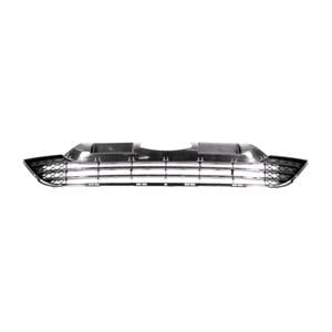 Grilles, Honda CR V 2007 2010 Front Bumper Grille, Matte Black, TuV Approved, 