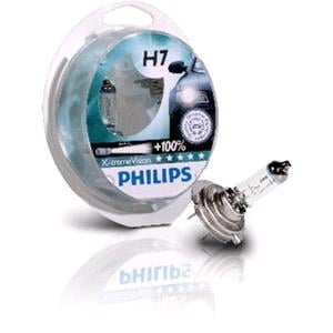 Bulbs   by Bulb Type, Philips H7 Xtreme Vision Bulb Set., Philips